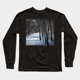 Trail through the trees. Long Sleeve T-Shirt